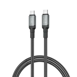 XO 240W NB-Q264A USB-C to USB-C adatkábel 2m fekete 