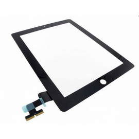 Előlap és érintő üveg iPad 2 fekete Utángyártott