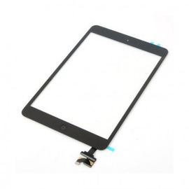 Előlap és érintő üveg iPad mini - iPad mini 2 + IC fekete