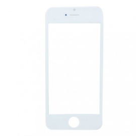 előlap üveg iPhone 5 - iPhone 5c - iPhone 5s fehér