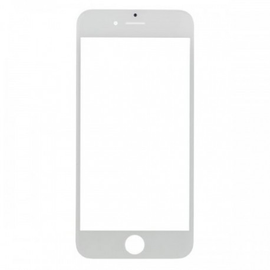 Előlap üveg iPhone 6 Plus fehér