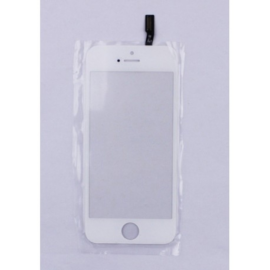 Előlap és érintő üveg üveg iPhone 5s fehér