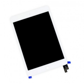 LCD Kijelző és előlap A1538 / A1550 (iPad mini 4) fehér