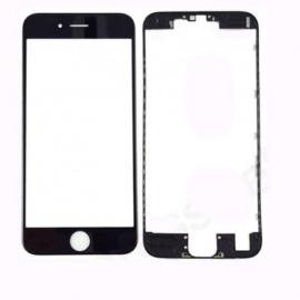 előlap üveg + keret iPhone 7 Plus fekete