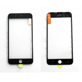 előlap üveg + keret + OCA iPhone 7 Plus fekete