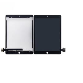 LCD Kijelző iPad Pro 9.7 (2016) + előlap fekete A1673 A1674 A1675