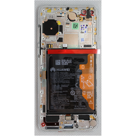 LCD Kijelző Huawei P40 fehér ORG 02353MFW