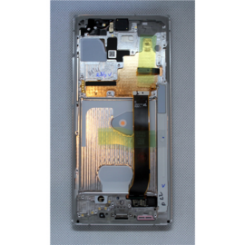 LCD Kijelző Samsung N985/986 (Note 20 Ultra) fehér ORG GH82-23511C/23622C/23621C