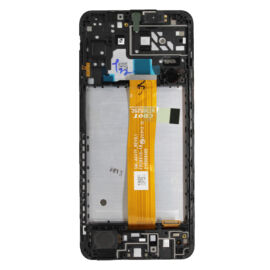 LCD kijelző Samsung A047 (A04s) fekete ORG GH82-29806A