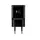USB hálózati töltő 5V/2A fekete gyorstöltő fast charge samsung
