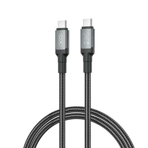 XO 240W NB-Q264A USB-C to USB-C adatkábel 2m fekete
