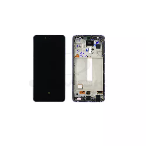 LCD kijelző Samsung A528 (A52s) lila ORG GH82-26861C/26863C/26909C/26910C
