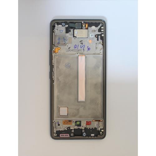 LCD Kijelző Samsung A536 (A53 5G) fekete ORG GH82-28024A/28025A
