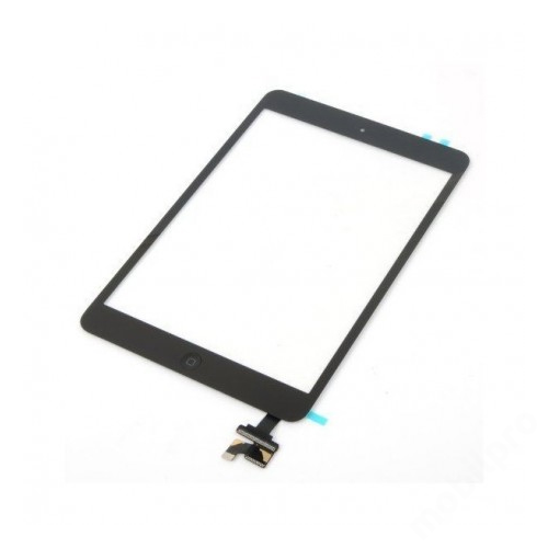 Előlap és érintő üveg iPad mini - iPad mini 2 + IC fekete