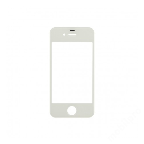 Előlap és érintő üveg üveg iPhone 4S fehér