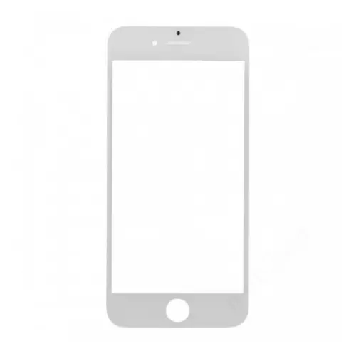 Előlap üveg iPhone 6 Plus fehér