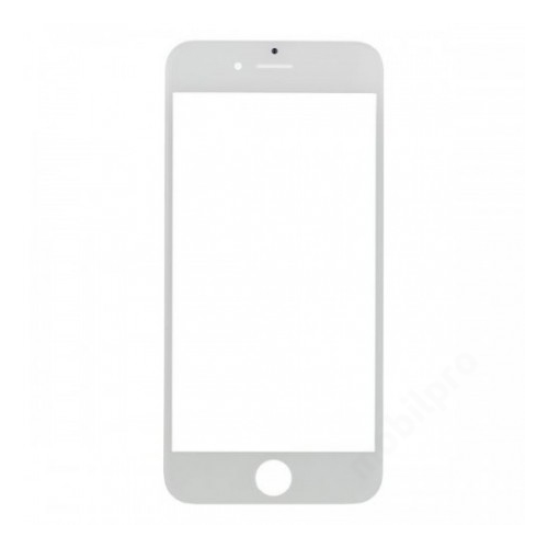 Előlap üveg iPhone 6 Plus fehér