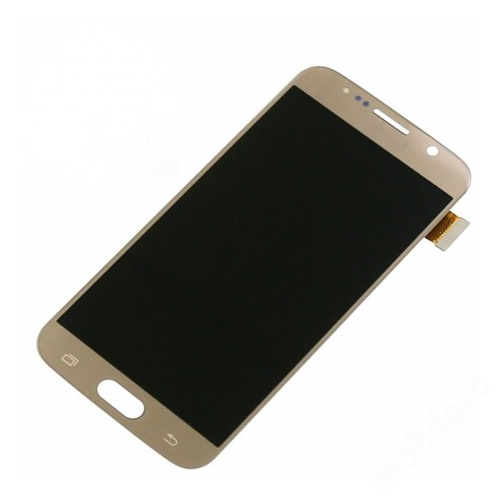LCD Kijelző Samsung G920 S6 arany ORG GH97-17260C 