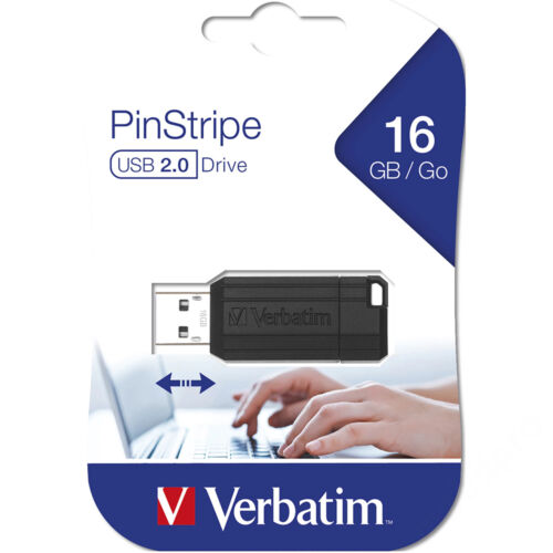 Pendrive Verbatim 16GB PinStripe USB 2.0
