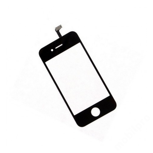előlap üveg + érintő iPhone 4 fekete 