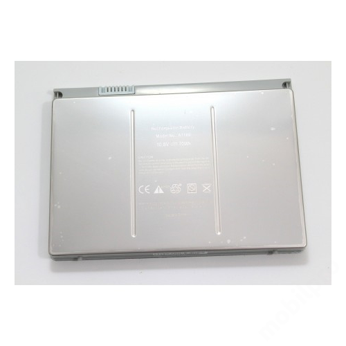 Akkumulátor MacBook Pro 17" alu ezüst (nem Unibody) A1189 4400mAh