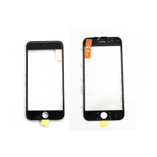 Előlap üveg kerettel és OCA réteggel iPhone 6s fekete