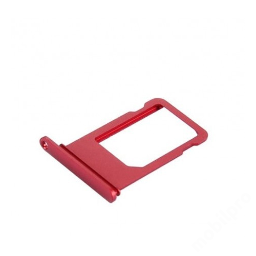 SIM kártya tartó tálca iPhone 7 piros
