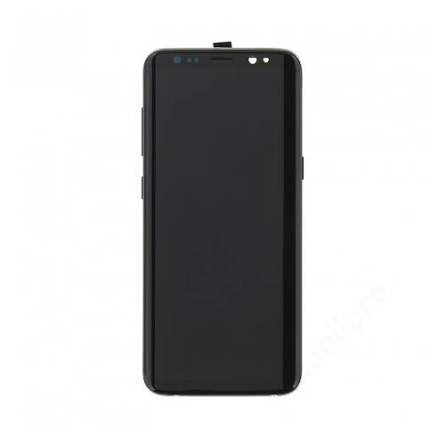 LCD Kijelző Samsung G950 (S8) éjfekete ORG GH97-20457A/20458A/20473A/20629A