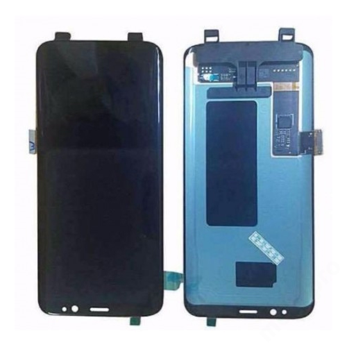 LCD Kijelző Samsung G955 (S8+) ezüst ORG GH97-20470B/20564B/20565B