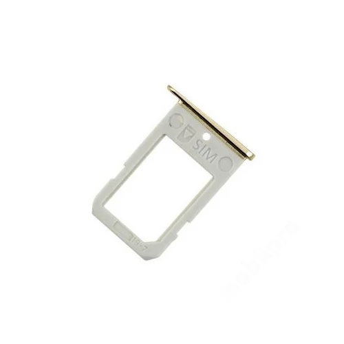 SIM kártya tartó tálca Samsung Galaxy S6 edge arany