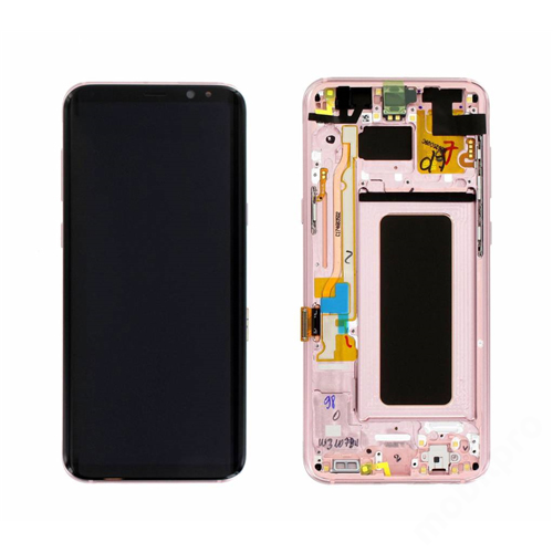 LCD Kijelző Samsung G955 S8 Plus pink ORG GH97-20470E GH97-20564E