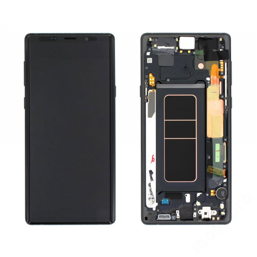 LCD Kijelző Samsung N960 Note 9 fekete ORG GH97-22270A GH97-22269A