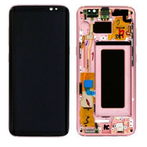LCD Kijelző Samsung G950 S8 pink ORG  GH97-20457E GH97-20473E