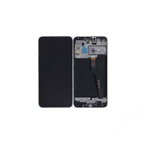 LCD Kijelző Samsung A105 A10 fekete ORG GH82-20227A/20322A