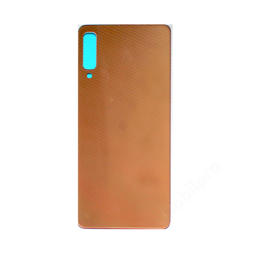 hátlap Samsung A750 A7 (2018) arany logo nélkül