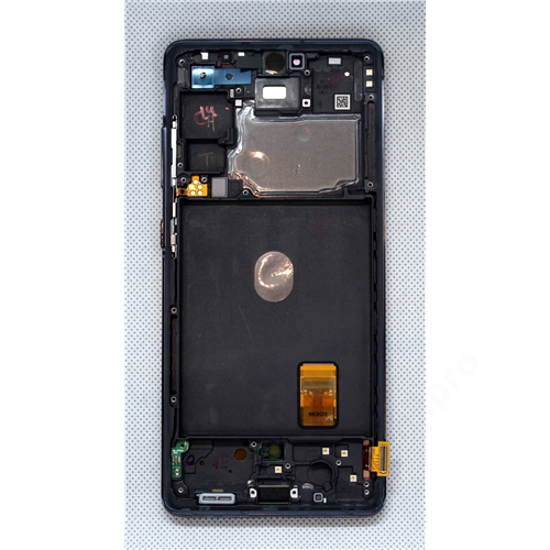 LCD Kijelző Samsung G780/G781 (S20 FE 4G/5G) kék/fekete ORG GH82-24214A/24215A