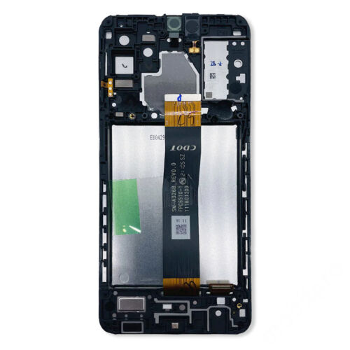 LCD kijelző Samsung A326 (Galaxy A32 5G) fekete gyári SERVICE PACK