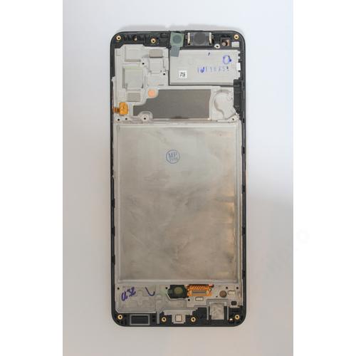 LCD Kijelző Samsung A325 (A32 4G) fekete ORG GH82-25579A/25566A