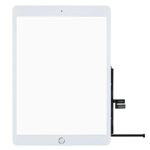iPad 10.2" 7/8 előlap fehér + home gomb A2270/A2428/A2429/A2430/A2197/A2198/A2200