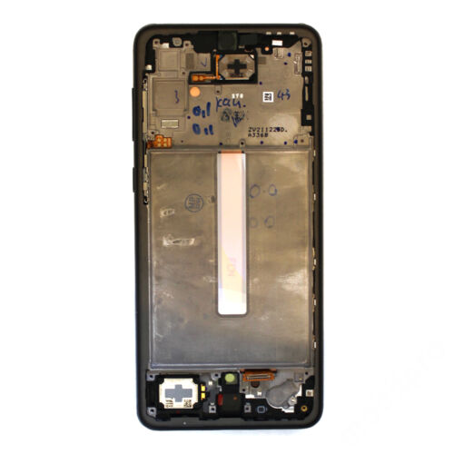 LCD kijelző Samsung A336 (Galaxy A33 5G) fekete gyári SERVICE PACK