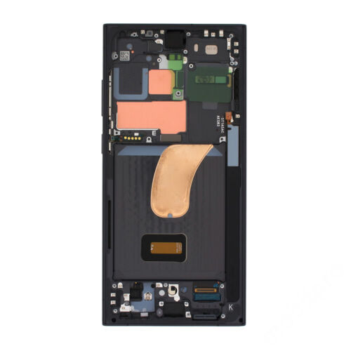 LCD Kijelző Samsung S918 (Galaxy S23 Ultra) fekete ORG GH82-33783A
