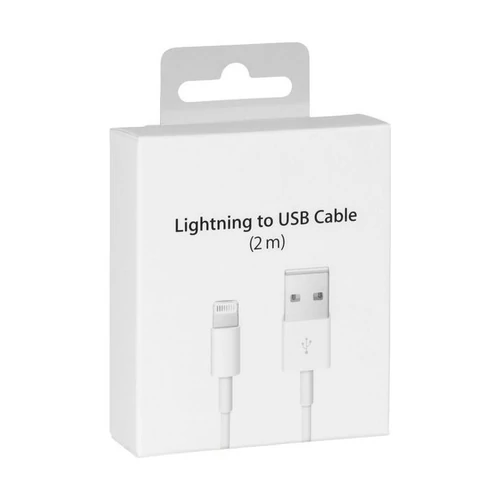 Lightning to USB Adatkábel iPhone 2 m fehér