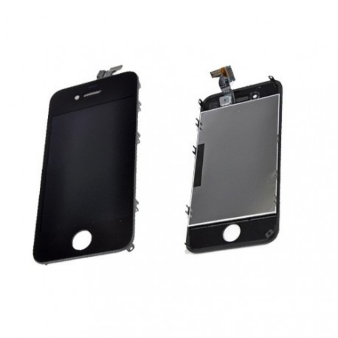 LCD Kijelz iPhone 4 fekete AAA