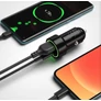 Kép 2/2 - Autóstöltő XO CC32 PD+QC3.0 20W USB és USB-C fekete