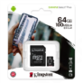 Kép 1/2 - Kingston Canvas Select Plus microSD 64GB 100MB/s adapterrel