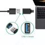 Kép 2/2 - USB 3.0 to USB-C OTG adapter fekete