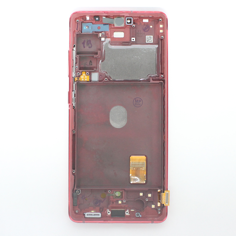 LCD Kijelző Samsung G780 (S20 FE) red ORG GH82-24220E/24219E
