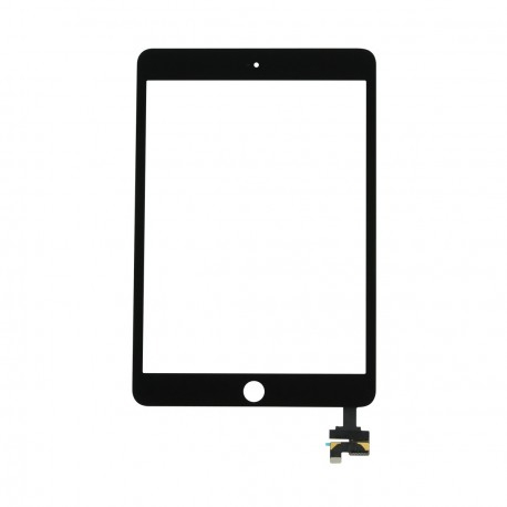 Előlap és érintő üveg iPad mini 3 + IC fekete