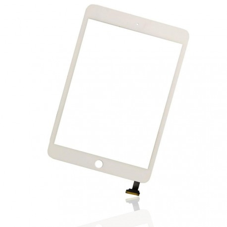 Előlap és érintő üveg iPad mini 3 fehér
