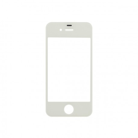 Előlap és érintő üveg üveg iPhone 4S fehér